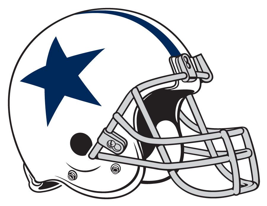 Dallas Cowboys 1960-1963 Helmet Logo fabric transfer